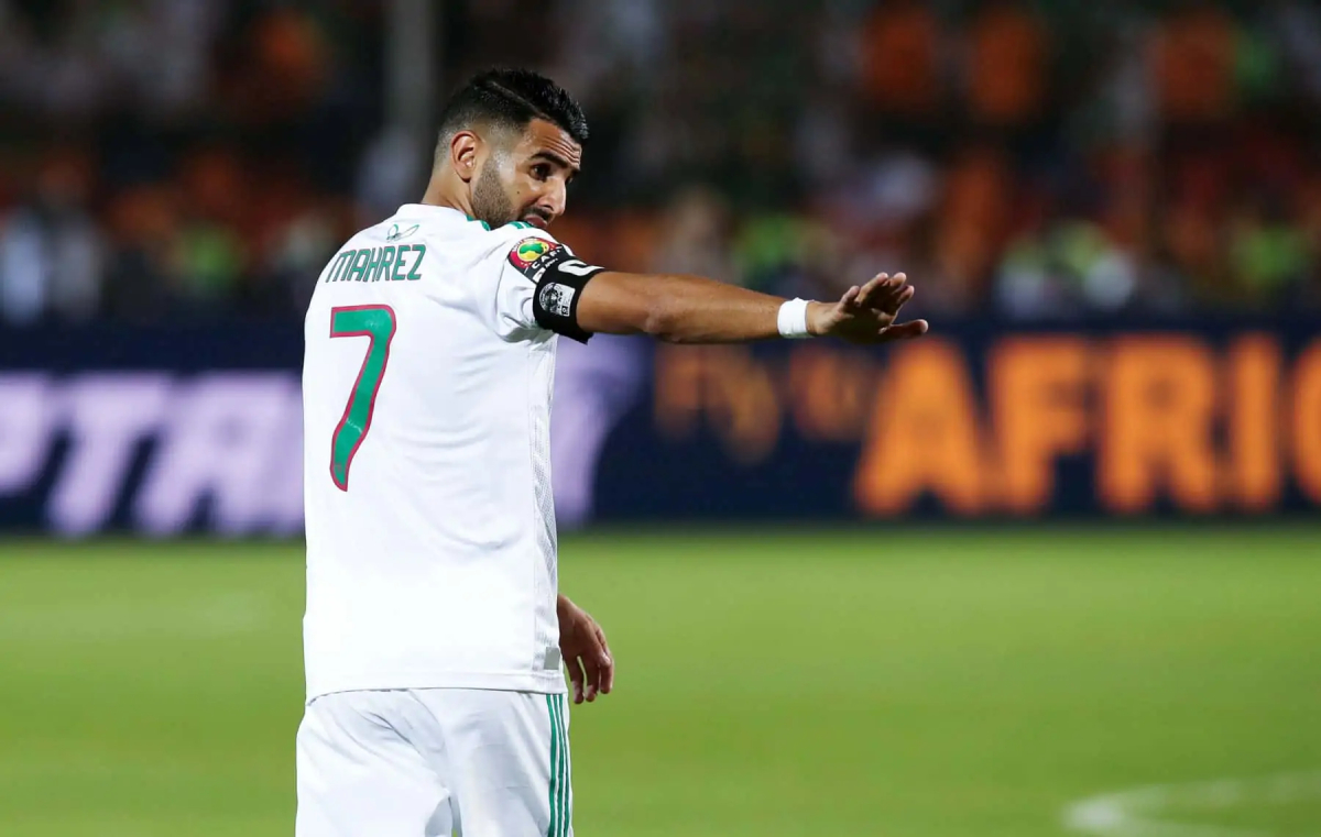 Riyad Mahrez - cầu thủ của đội tuyển Algeria