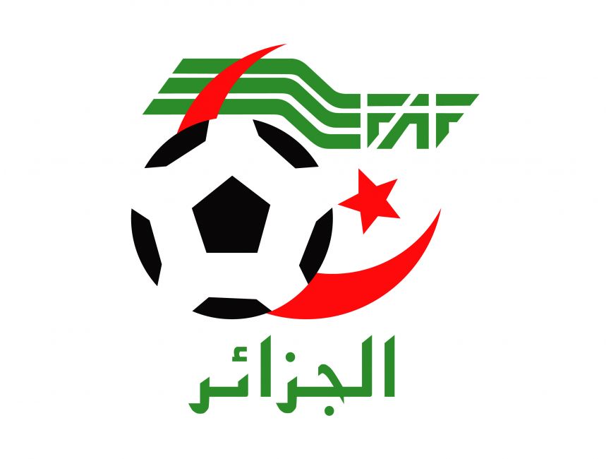 Đội tuyển Algeria với logo nổi bật